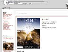 Tablet Screenshot of lightresearch.net